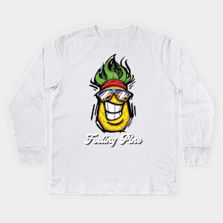 Feeling Pine Kids Long Sleeve T-Shirt